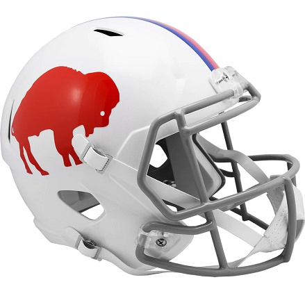 Buffalo Bills Throwback 1965-73 Speed Football Helmet