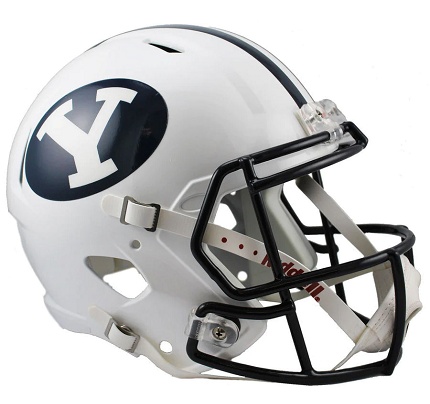 BYU Cougars Replica Speed Football Helmet
