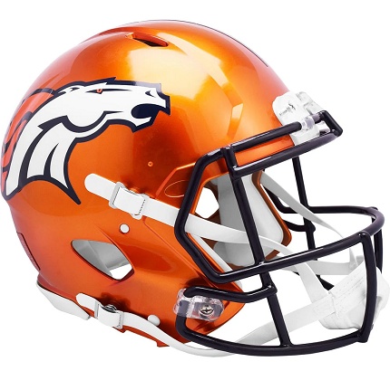 Denver Broncos Authentic Flash Speed Football Helmet