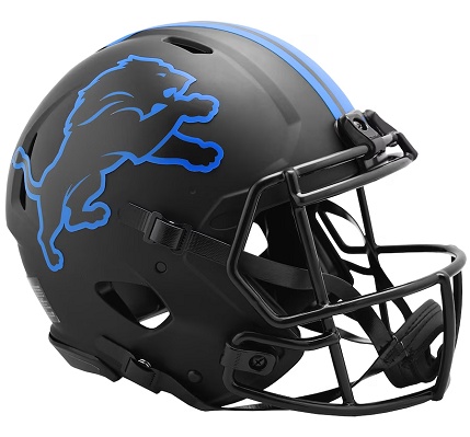 Authentic Eclipse Speed Detroit Lions Helmet