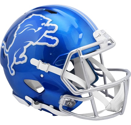 Authentic Flash Speed Detroit Lions Helmet
