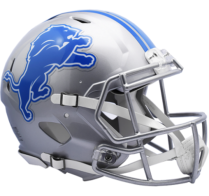 Authentic Speed Detroit Lions Helmet