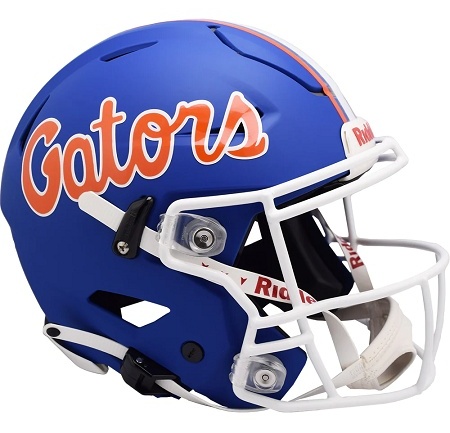University of Florida Gators Authentic Blue SpeedFlex Football Helmet