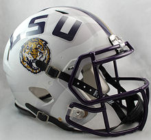 Louisiana State University LSU Tigers Authentic Football Helmet