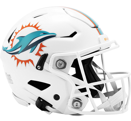 Miami Dolphins Helmets