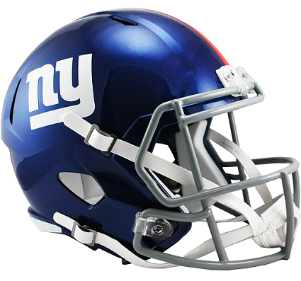 New York Giants Replica Speed Football Helmet