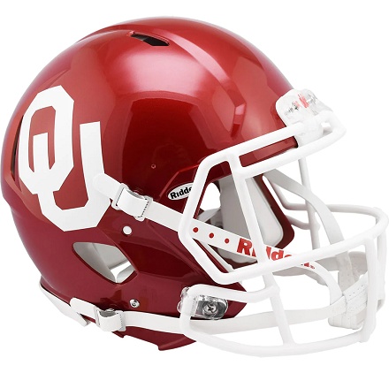 Oklahoma Sooners Authentic Speed Football Helmet