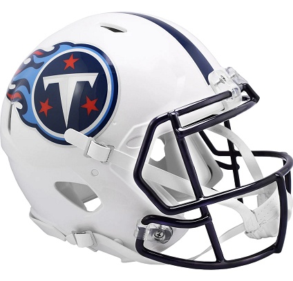 Authentic Tennessee Titans 1999-2017 Throwback Helmet