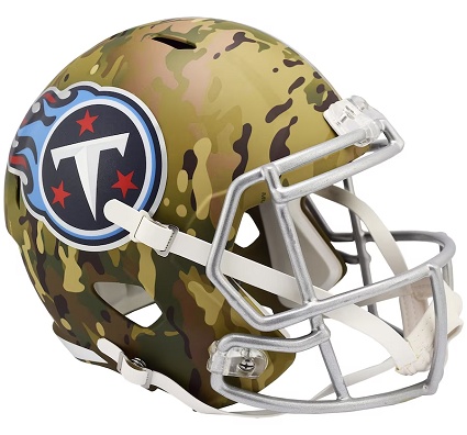 Tennessee Titans Replica Camo Speed Football Helmet