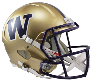 University of Washington Huskies Authentic Speed Football Helmet