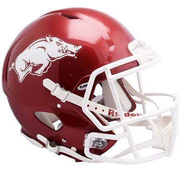 University of Arkansas Razorbacks Replica Speed Football Helmet