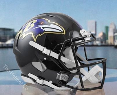 Authentic Speed Baltimore Ravens Helmet