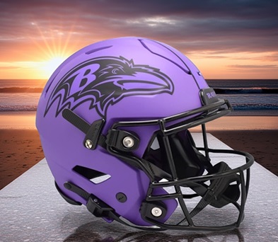 Baltimore Ravens Authentic Rave SpeedFlex Football Helmet