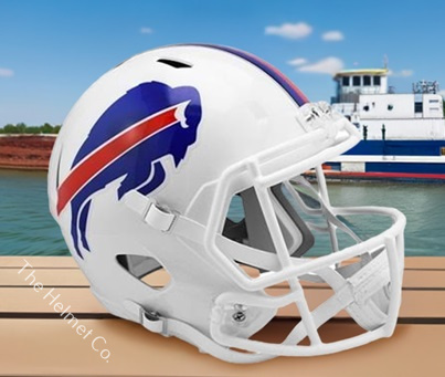 Buffalo Bills Replica Speed Football Helmet