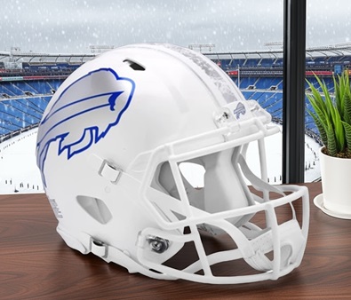 Buffalo Bills Authentic Rivalries Speed Football Helmet