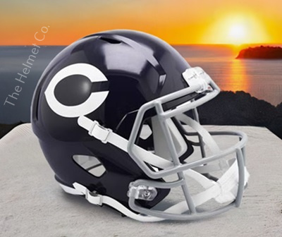 Chicago Bears Replica 1962-73 Football Helmet