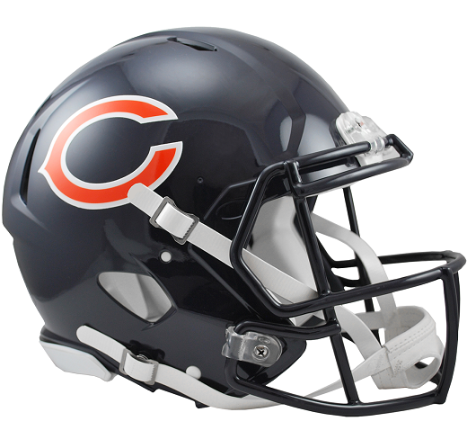 Chicago Bears Authentic Speed Football Helmet