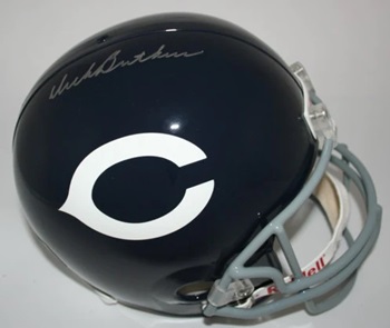 Dick Butkus Autographed Chicago Bears Football Helmet