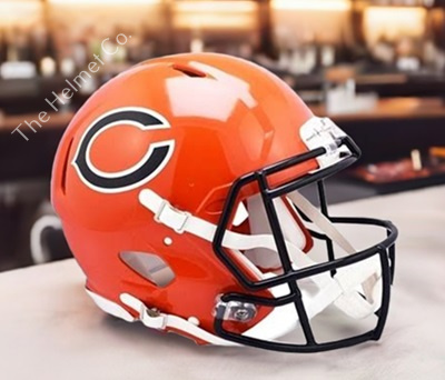 Chicago Bears Authentic Alt. Orange Speed Football Helmet