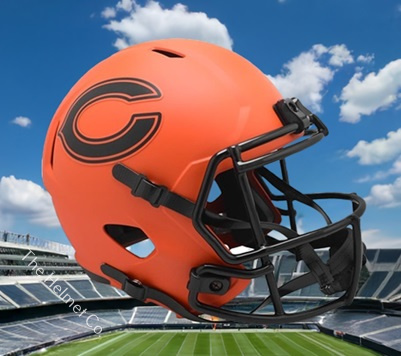 Chicago Bears Replica Rave Speed Helmet