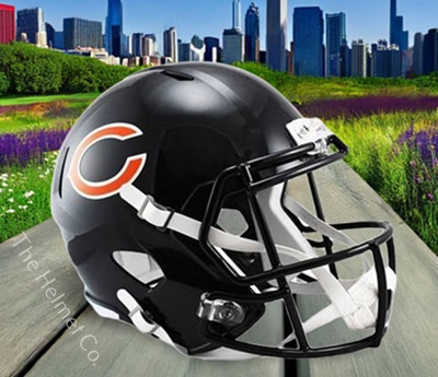 Chicago Bears Replica Speed Football Helmet