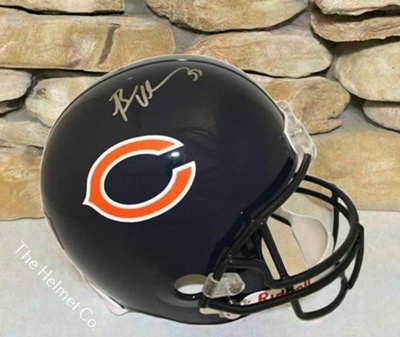 Brian Urlacher Autographed Chicago Bears Football Helmet