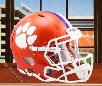 Clemson Tigers Authentic Speed Football Helmet