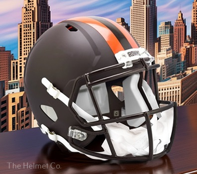 Cleveland Browns Replica 2025 Alt. Speed Football Helmet