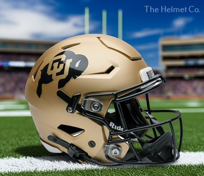 Colorado Buffaloes Football Helmets
