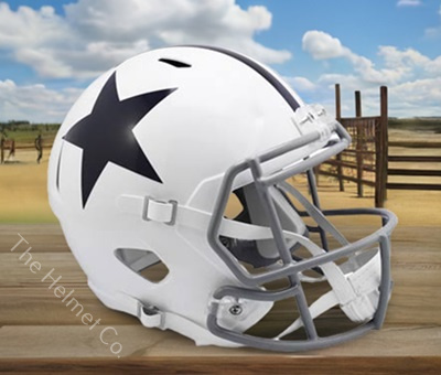 Dallas Cowboys Replica 1960-63 Throwback Speed Football Helmet