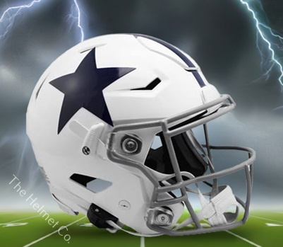 Dallas Cowboys Authentic 1960-63 SpeedFlex Throwback Football Helmet