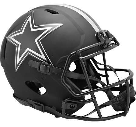 Dallas Cowboys Authentic Eclipse Speed Football Helmet