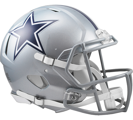 Dallas Cowboys Authentic Speed Football Helmet