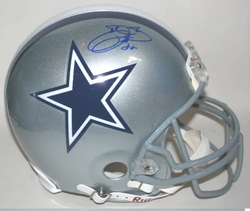 Emmitt Smith Autographed Dallas Cowboys Authentic Helmet