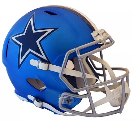 Dallas Cowboys Replica Blaze Speed Football Helmet