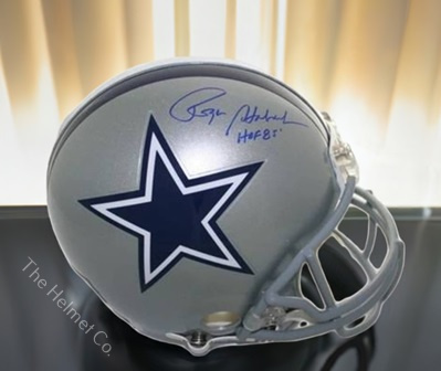 Roger Staubach Autographed Dallas Cowboys Helmet