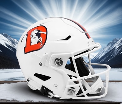 Denver Broncos Authentic 2023 Alt. SpeedFlex Football Helmet