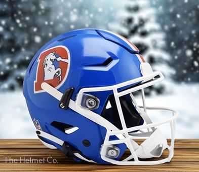 Denver Broncos Authentic 1975-96 SpeedFlex Football Helmet