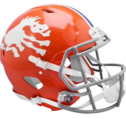 Denver Broncos Authentic Throwback 1966 Speed Football Helmet