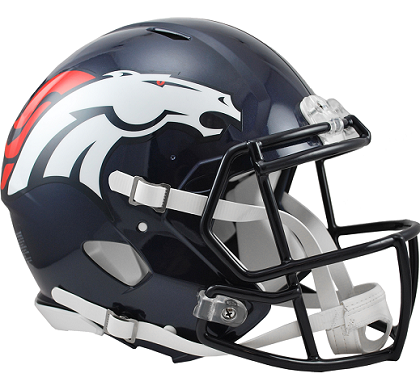 Denver Broncos Authentic Speed Football Helmet