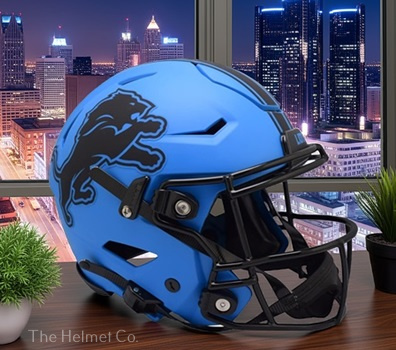 Detroit Lions Authentic Rave SpeedFlex Football Helmet
