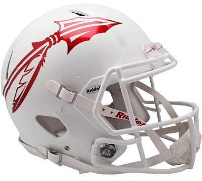 Florida State Seminoles Authentic White Speed Football Helmet