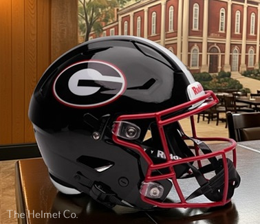 University of Georgia Bulldogs Authentic Black SpeedFlex Football Helmet