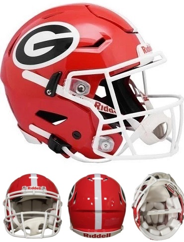 Georgia Bulldogs Authentic Speed Football Helmet