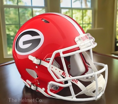 University of Georgia Bulldogs Authentic Speed Football Helmet