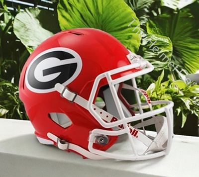University of Georgia Bulldogs Replica Speed Football Helmet