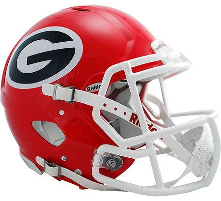 Georgia Bulldogs Football Helmets