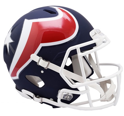 Houston Texans Authentic AMP Speed Football Helmet