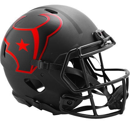 Houston Texans Authentic Eclipse Speed Football Helmet