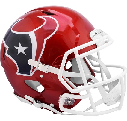 Houston Texans Authentic Flash Speed Football Helmet